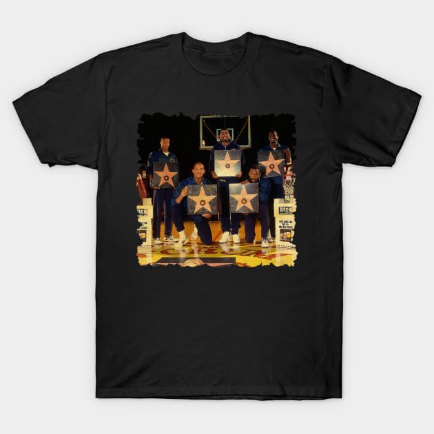 Vintage basketball record T-Shirt by Toko Baju